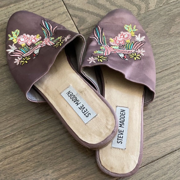 Steve Madden mules satin - Picture 3 of 3
